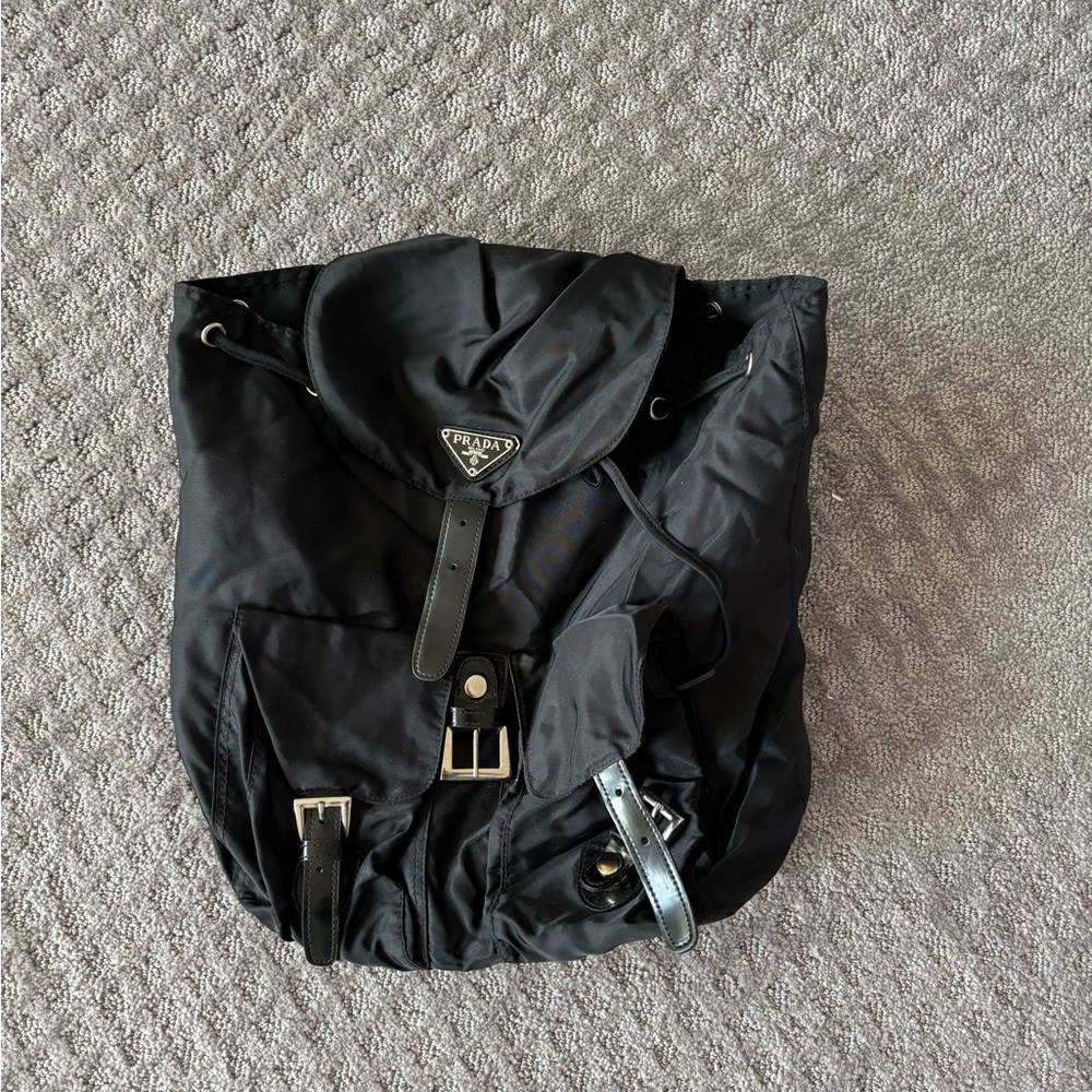 back nylon backpack dupe